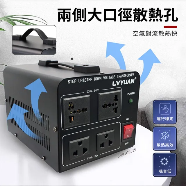 電壓轉換器 2500W 220v轉110v 旅行萬用接頭 電源轉換器 618-AT2025 萬用變壓器 升壓器