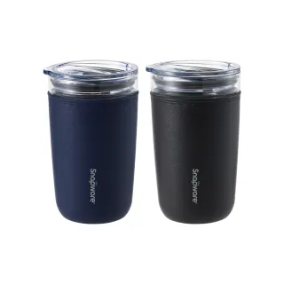 【CorelleBrands 康寧餐具】SNAPWARE 雙層隔熱芯享杯550ml-兩入組