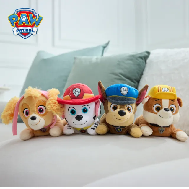 【paw patrol 汪汪隊立大功】帽子頸圈8吋絨毛布偶-多款可選