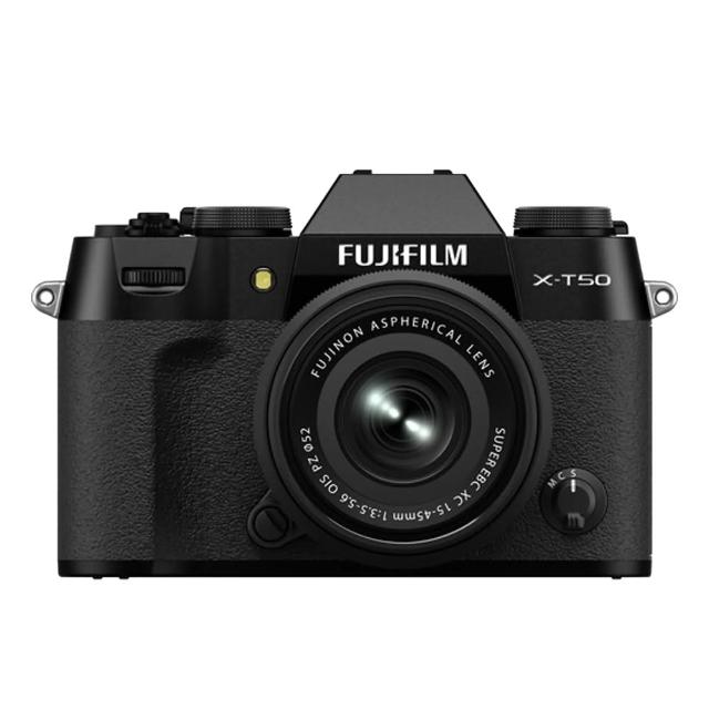 【FUJIFILM 富士】FUJIFILM 富士 X-T50+XC15-45mm*(平行輸入-黑色)