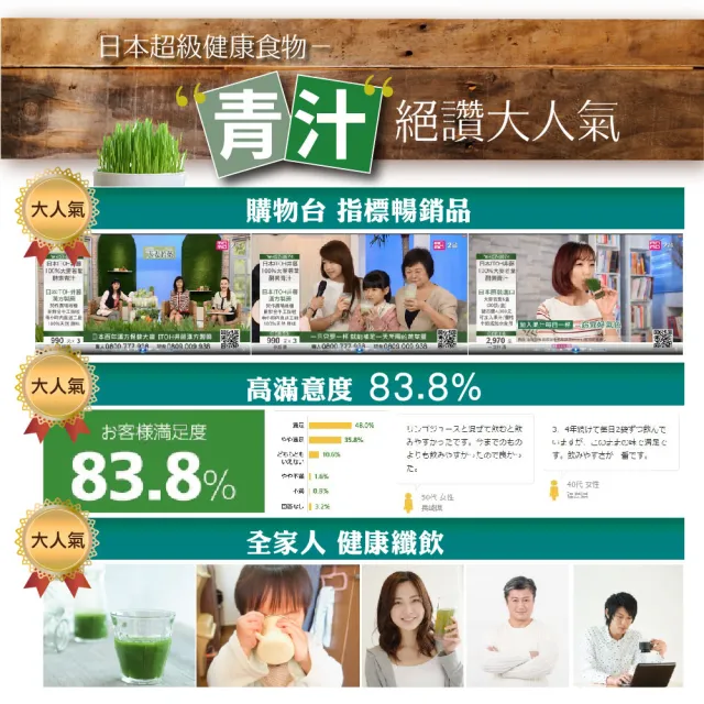 【ITOH 井藤】日本原裝100%大麥若葉酵素青汁1盒(30袋/盒 外食族必備 排便順暢  28種營養素濃縮 日本原裝)