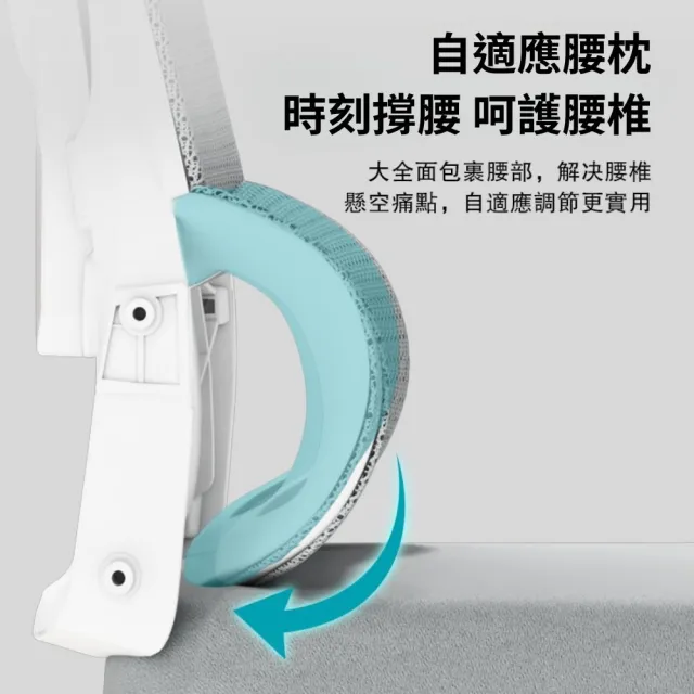 【C&D】豪華人體工學椅(25D高密度海綿+獨立彈簧包)