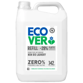 【ECOVER 宜珂】無添加ZERO 親膚低敏洗衣精(5000ml)
