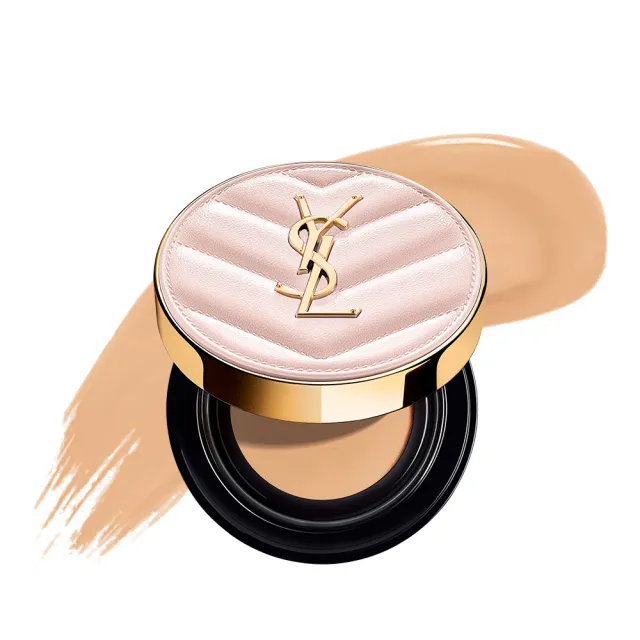 【YSL】官方直營 超模光感精華水氣墊SPF50+/PA++++ 12g(粉紅氣墊/防曬/任選1款)