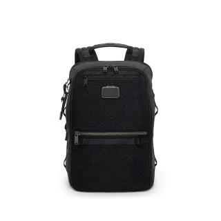 【TUMI】Alpha Bravo Dynamic 機能面料商務休閒背包 - 黑色幾何紋理 (TUMI 官方旗艦店)
