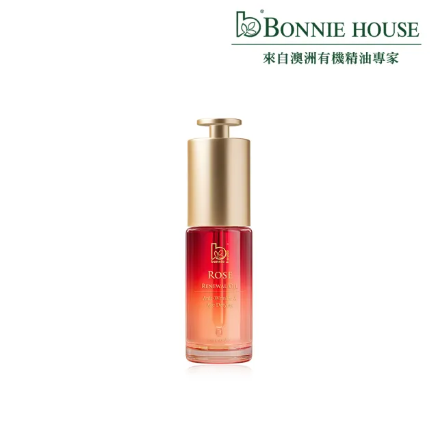【Bonnie House 植享家】玫瑰馥活臻皙琥珀精華油15ml