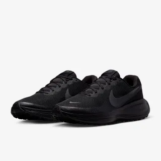 【NIKE 耐吉】運動鞋 跑步鞋 男鞋 NIKE REVOLUTION 8 輕盈 透氣 柔軟 黑(HJ9198002)