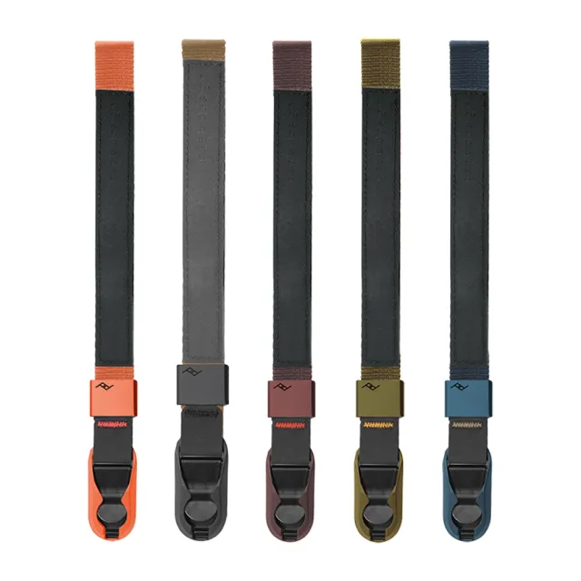 【Peak Design】快裝潮流腕帶Cuff(經典黑/果漾橘/沙漠黃/勃根地紅/山野綠/玄武藍)