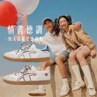 【Champion】官方直營 男女款- Heart-Link Champ T-trainer德訓鞋膠底復古休閒鞋-2色