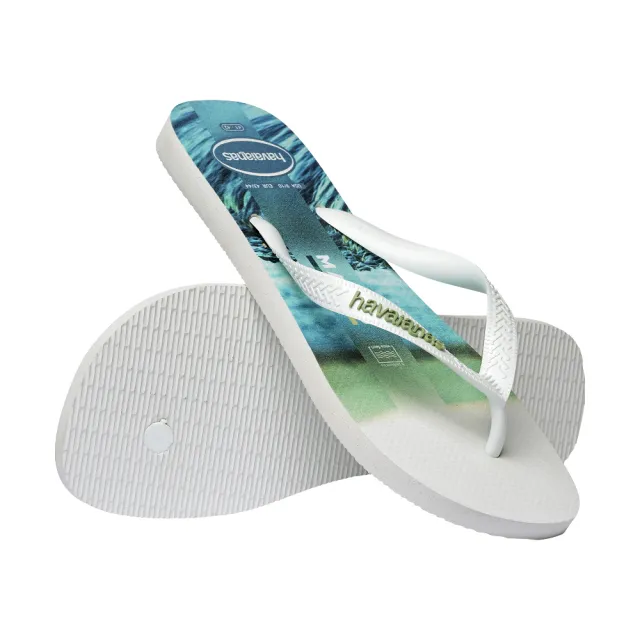 【havaianas 哈瓦仕】拖鞋 男鞋 夾腳拖 衝浪 海浪 Top Surfer I 白 4149971-0198M (哈瓦士)