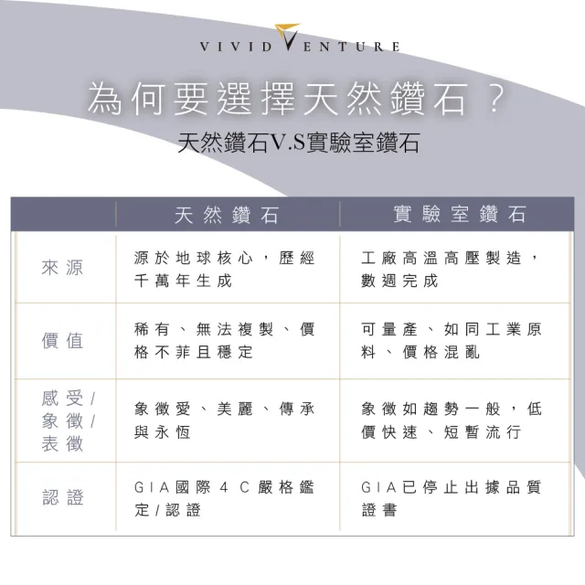 【Vividventure 亞帝芬奇】鉑金 GIA 1克拉 DVS2 天然鑽石 真鑽 戒指 閃耀的愛