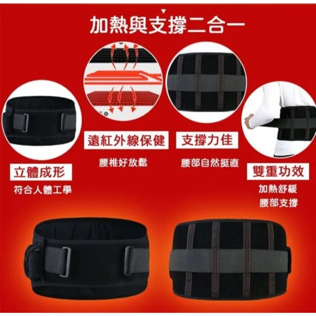 【海夫健康生活館】MEGA COOHT USB 磁石護腰(HT-H008)