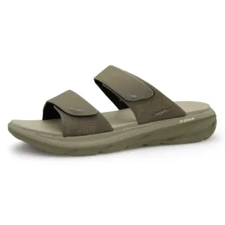 【G.P】G-Q Foam男款高彈Q軟舒壓雙帶拖鞋G5663M-橄欖綠(SIZE:39-45/46 共二色)