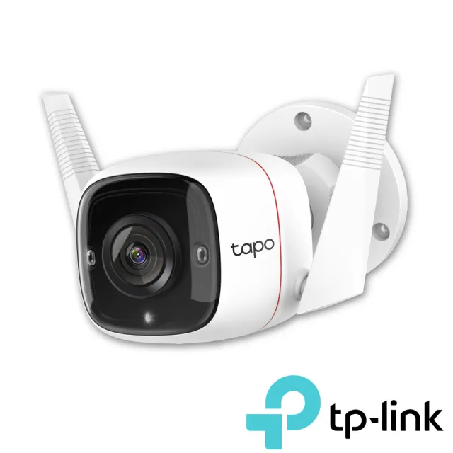 【TP-Link】Tapo C310 3MP 300萬畫素戶外WiFi無線網路攝影/ 監視器 IP CAM(IP66防水防塵)  