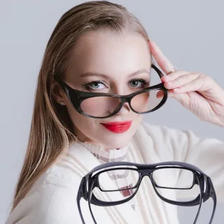 【SUNS】老花眼鏡 近視族的老花套鏡 直接套在近視眼鏡上 近視者的福音 高硬度耐磨鏡片 配戴不暈眩