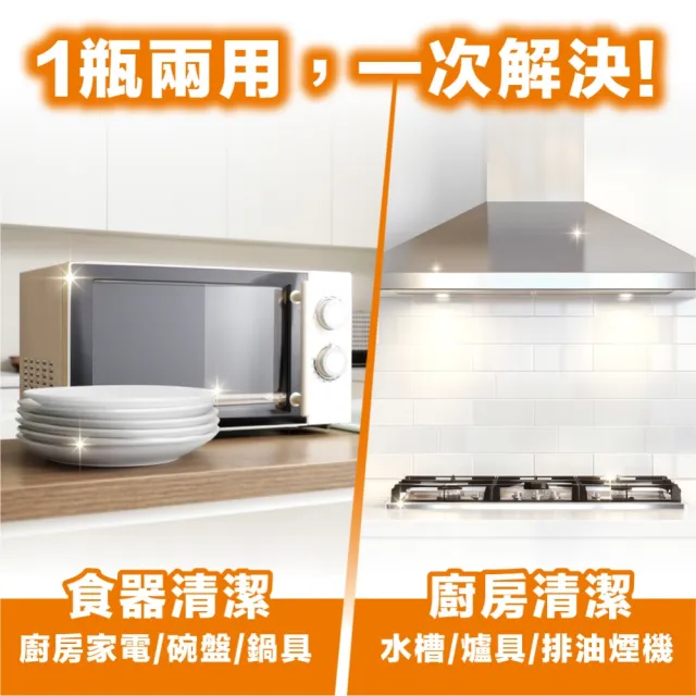 【Orange house 橘子工坊】食器廚房兩用噴槍泡泡(380ml)