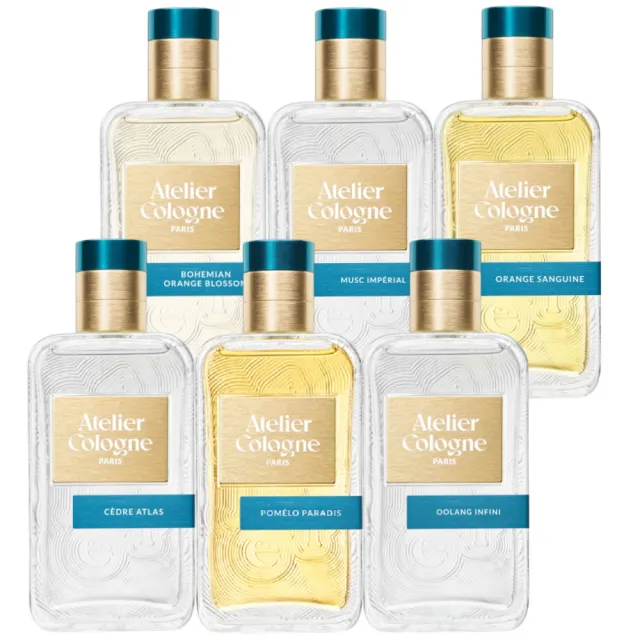 【Atelier Cologne】淡香精100ml 多款任選(帝國麝香/雪松之戀/無極烏龍/情柚獨鍾/遊牧橙花)
