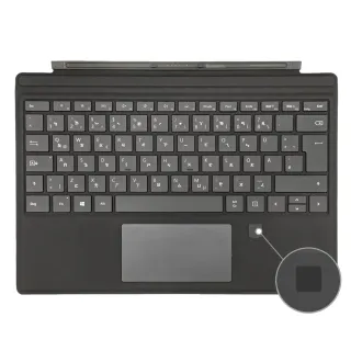 【Microsoft 微軟】A級福利品 Surface Pro 原廠實體鍵盤保護蓋(歐洲規格/無筆槽/指紋解鎖/適用Pro3至Pro7)
