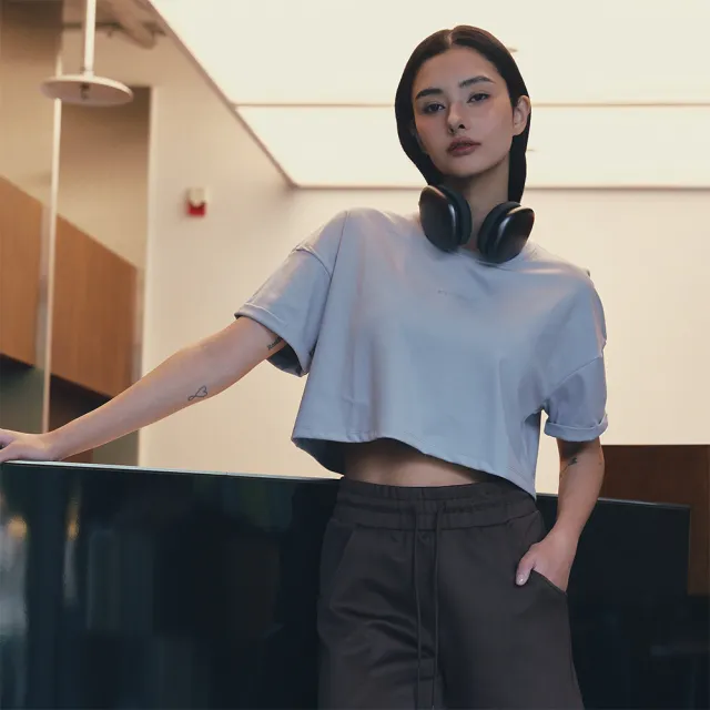 【VERVE】XY-Stretch 落肩機能短袖(吸濕排汗、彈性、親膚、冬季、流行、寬鬆、落肩、圓領、休閒穿搭)