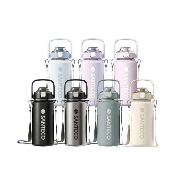 【SANTECO】官方直營 ERIE  1200ml 大容量手提不鏽鋼保溫壺 共7色
