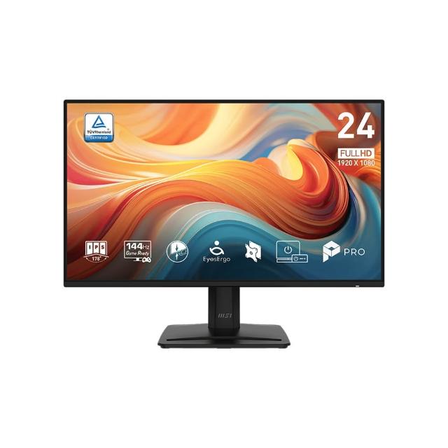 【MSI 微星】MSI 微星PRO MP243 E14 平面美型螢幕-24型/FHD/144Hz/1ms/IPS