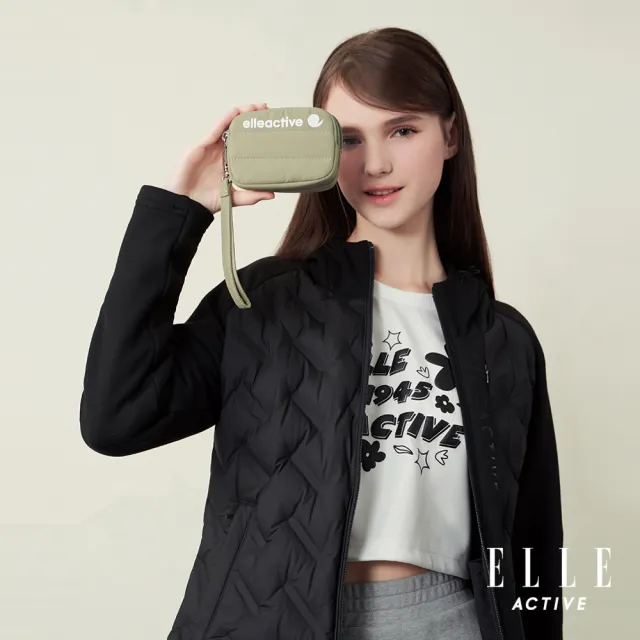 【ELLE ACTIVE】輕量多功能隨身小包-綠色(EA25S2FB701-45)