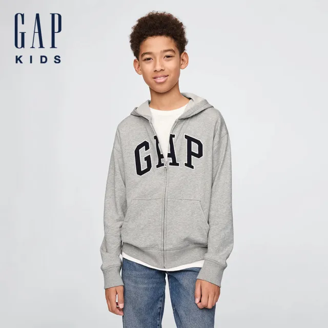 【GAP】男女童裝 連帽外套-多款任選(590786&743966)