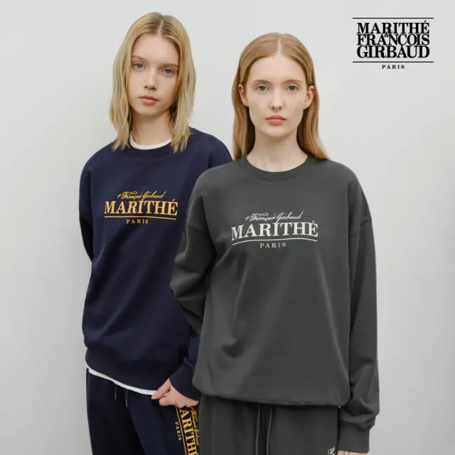 【MARITHE FRANCOIS GIRBAUD】官方旗艦 MARITHE LOGO 寬版大學T(多款任選)