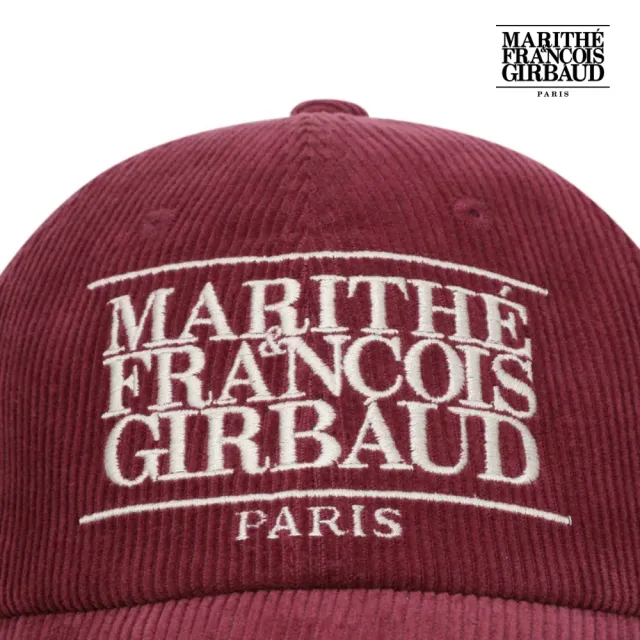 【MARITHE FRANCOIS GIRBAUD】官方旗艦 經典LOGO燈芯絨棒球帽(多款任選)