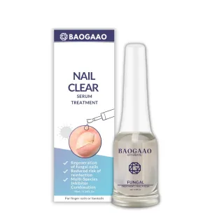 【BAOGAAO】德國問題指甲 極淨透修護甲液10ml(灰甲問題指甲/淨甲液/防護/亮甲液)
