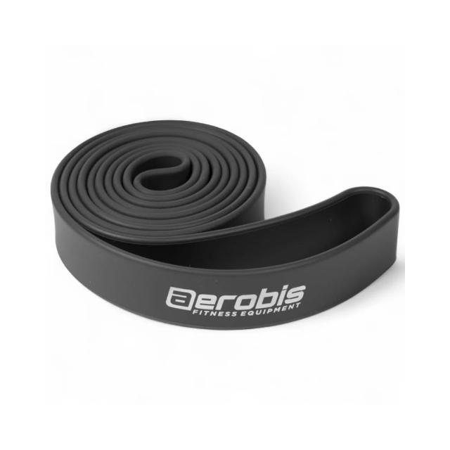 德國 aerobis  powerband 彈力帶 Heavy 30kg-深灰色(彈力帶、運動用品、健身用品)