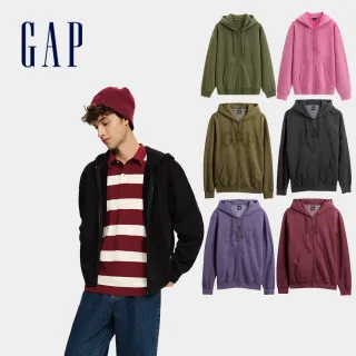 【GAP】男女同款 Logo印花/刺繡連帽外套-多款任選(788175&715005)