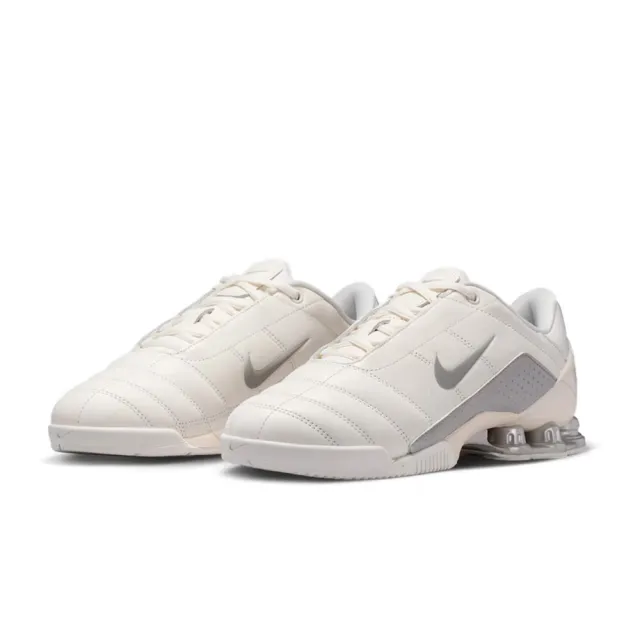 【NIKE 耐吉】W Total 90 Shox 米白銀 復古 彈簧鞋 休閒鞋 運動鞋 女鞋 IO9300-100