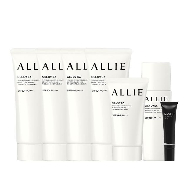 【Kanebo 佳麗寶】ALLIE 持采UV高效防曬水凝乳4入團購組(90gx4)