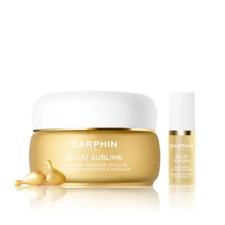 【DARPHIN 朵法】貴婦早C晚A緊緻美肌組(維他命C＆E精露膠囊60顆/新年送禮)