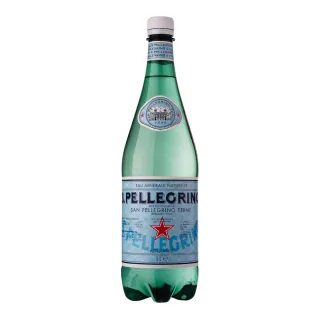 【S.Pellegrino 聖沛黎洛】氣泡礦泉水PET瓶1000mlx12入/箱(進口氣泡水/官方直營)