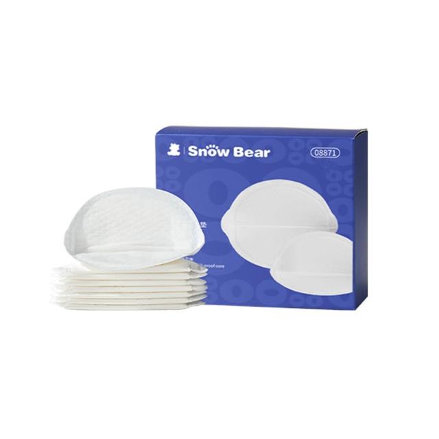【Snowbear 小白熊】3D超薄拋棄式防溢乳墊100入/盒(產後防溢乳墊 母乳墊 防側漏 溢奶墊 液乳墊 哺乳用品)