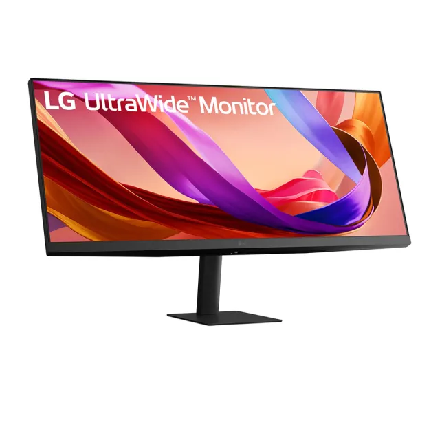 【LG 樂金】雷蛇白色有線電競滑鼠組★34U511A-B 34型 IPS 21:9 100Hz 多工作業螢幕(1ms MBR/HDMI/DisplayPo