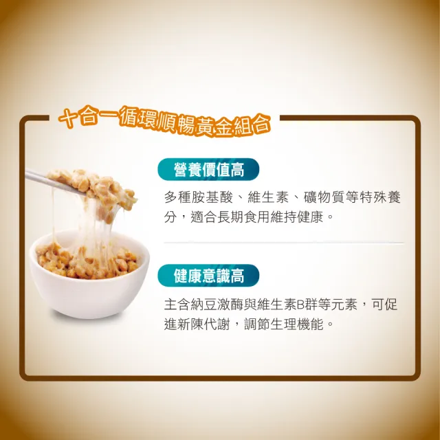 【統欣生技】納豆紅麴禮盒 3入組 共12瓶(4瓶/入)