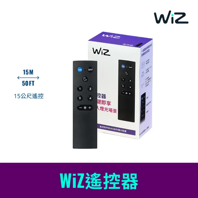 【Philips 飛利浦】Wi-Fi WiZ 智慧照明 遙控器(PW006)