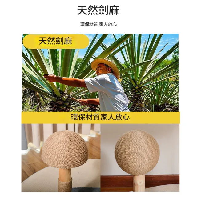 【IPSKY】實木貓爬架 多層貓爬架 劍麻貓抓柱 耐磨耐抓 小型不佔地 可拆洗貓窩 貓跳台 貓別墅 多貓家庭適用