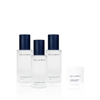 【BellaMaia 蓓拉瑪雅】緊膚保溼水凝露100mlx3入(贈藍銅胜肽抗皺霜15mlx1)