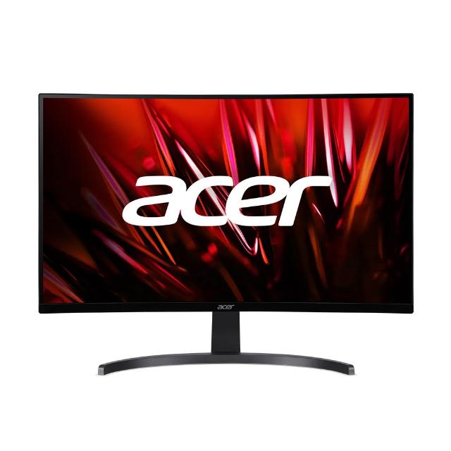 Acer宏碁 ED273 Acer 宏碁 ED273 Nitro 系列 27型曲面 VA 顯示器,擁有 144Hz 高更新率與 FHD 1920x1080 解析度,16:9 比例完美適合電競遊戲與娛樂。支援 HDMI 與 DisplayPort 連線,無觸控設計,3 年保固,提供流暢視覺體驗,曲面螢幕增強沉浸感,是電競玩家的理想選擇。
