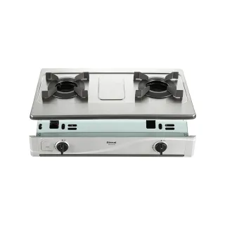 【林內】嵌入式內焰不鏽鋼雙口爐RBTS-N2601S(基本安裝)