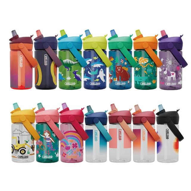 【CAMELBAK】400ml Flip Straw 兒童吸管運動水瓶RENEW(全新改款/兒童水壺)