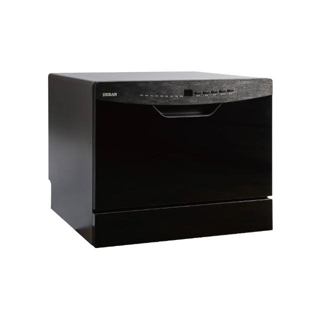 【【官方直營】HERAN 禾聯】六人份熱風循環洗碗機｜UV獨立烘乾(可嵌入獨立/中秋烤肉家用洗碗 HDW—06BT010)