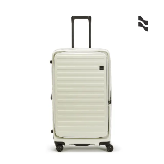 【LOJEL】假日照常配送 CUBO FIT 29.5吋 前開式擴充拉鍊拉桿箱(行李箱 旅行箱 胖胖箱)
