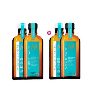 【摩洛哥優油】優油100ml買1送1(2款任選/官方直營/一般版.輕款/護髮油/MOROCCANOIL)