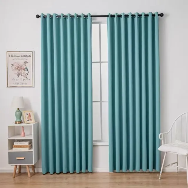 【BLACK PEACOCK 黑孔雀】純色遮光窗簾單片寬150*高130CM-1片入(遮光窗簾 半腰窗簾 門簾 風水簾 多色可選)