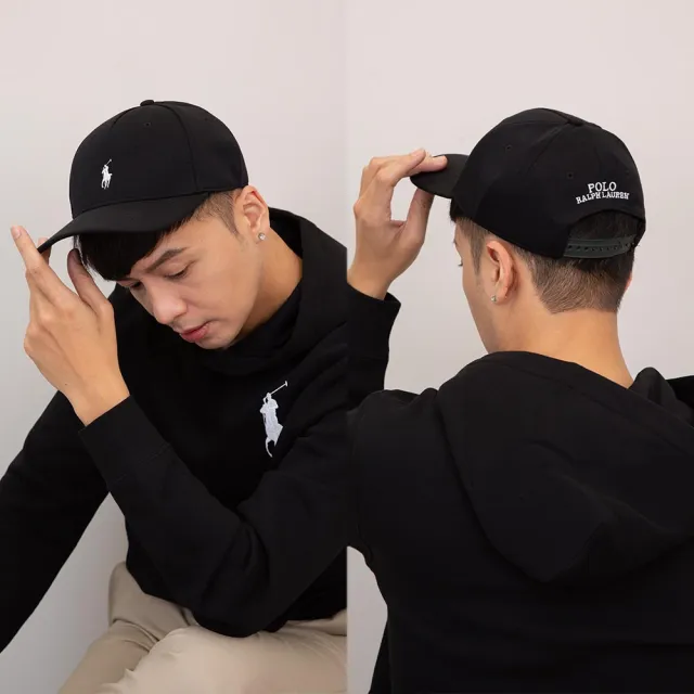 【RALPH LAUREN】黑藍百搭 Ralph Lauren 棒球帽 白馬 經典logo 繡標 帽子 男女皆可 鴨舌帽 @1683